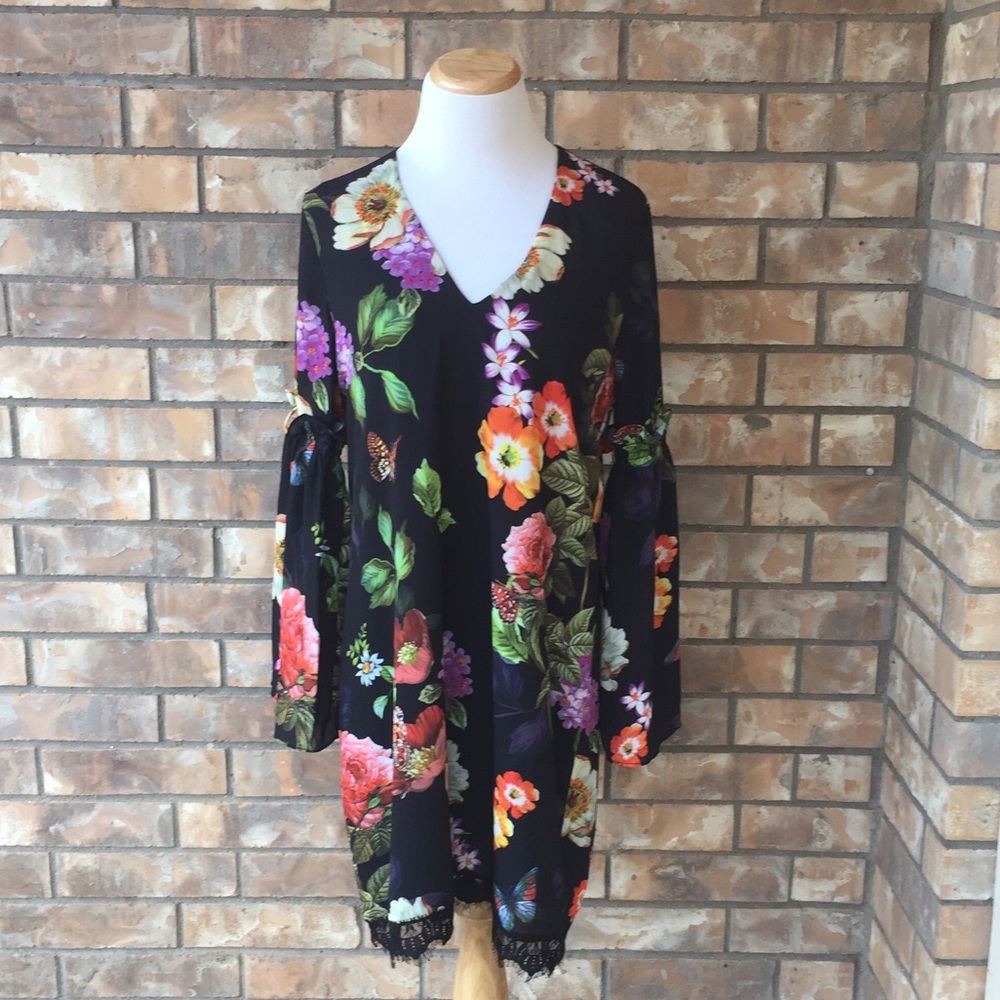 Alexia Admor Floral Print Dress
